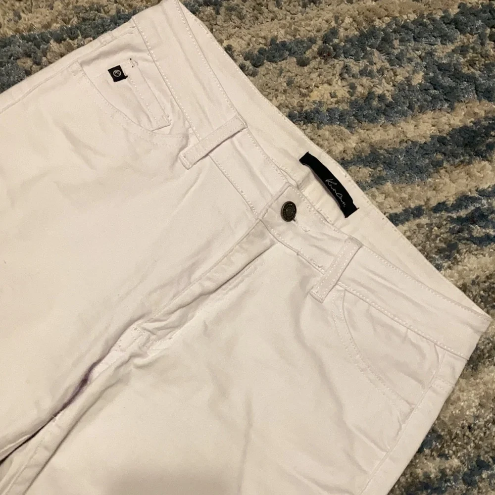 KanCan White Distressed Denim Jeans Size W11 29 - Picture 5 of 6